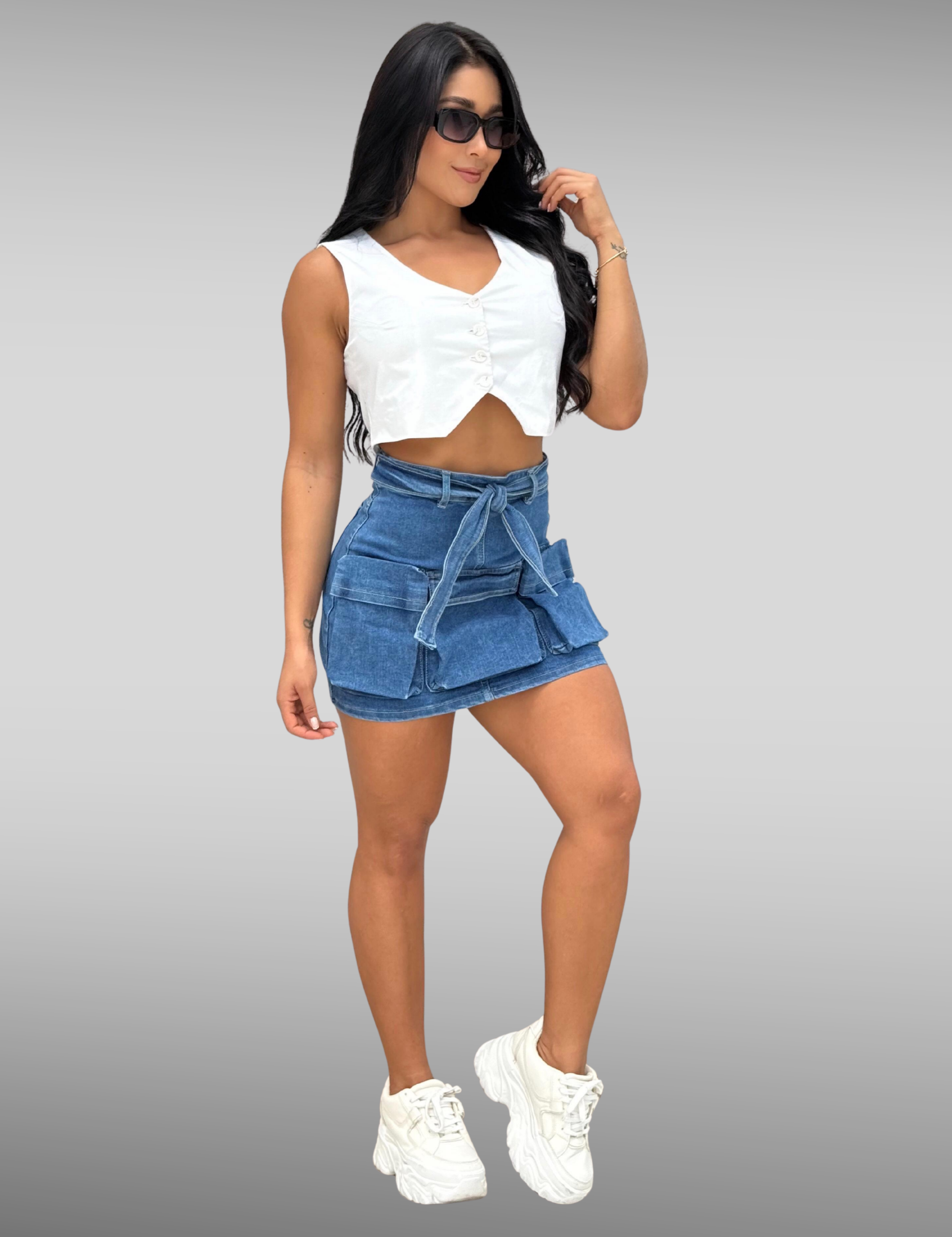 Falda cargo -  Zahira